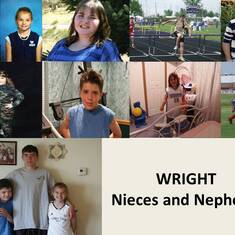 Wright Family Nieces and Nephews