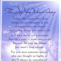 the day you went away