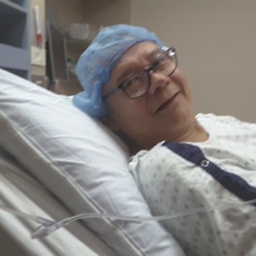 Allen Perry-Parent, 17th Nov 2017, Aged 65, Prior To Lymph Node Surgery, Winnipeg, Mb