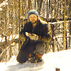 Allen working as a well locator in 1988