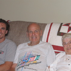 Jason with Grampie and Grammie