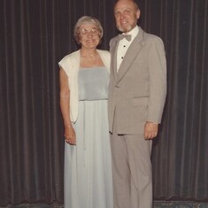 Mom and Dad at Judy's wedding 1984