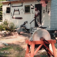 My Dad's woodshop in Northwood, NH! Wonderful memories were made here!