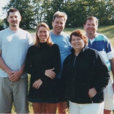 The Family. Taken at St. George one Summer.  (note: pretty sure it was summer of 2000 - Chris)