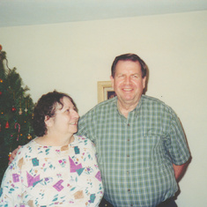 Mom and Dad, Christmas 2000