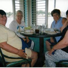 Shirley Tucker, Rosie Murray, Maddie Noto & Alma in Florida
