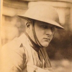 Jess Otley in the 314th Regimen - circa 1918
