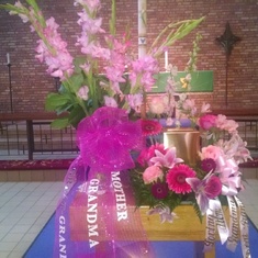 Flowers at Our Shepherd Lutheran Church & School, Birmingham, MI