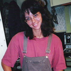 Mary getting ready for church Magrath 1999