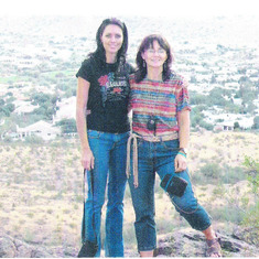 Mary and Kathy Arizona Jan  2006