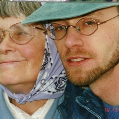 Mom and Dan - October 1997