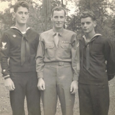 Dick, Bob, & Alton Cleveland
  1945