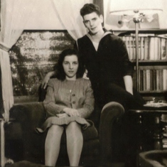 Grandma & Grandpa 1945