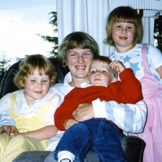1987: Tessa, Altonah, Derek, Jen