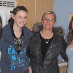 Taken January 2011 in Minnesota: Kirsten, Amanda, Jennifer (Amanda's Auntie) and Angela (her cousin).
