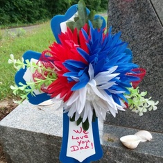 Me & mom drove to N.C to decorate your grave because we were told that we were not welcome!