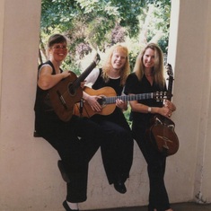 Tarrega Kitaarklub 1999 - Amanda, Karen en Tronel