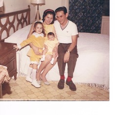 Grande Family: Jose, Amelia, Maribel and baby Tony