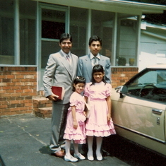 Dad, Gabriel, Esther & Anita