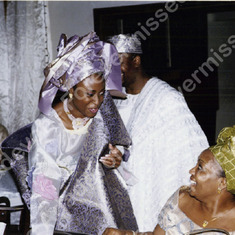 Aunty Ameyo with her sister in Law Mrs Lola Cardoso (nee Tubi).