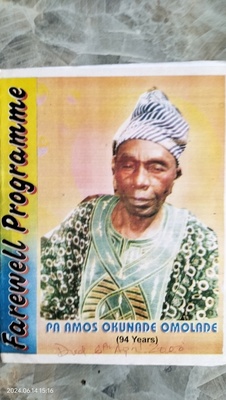 Amos Ajekigbe Okunade