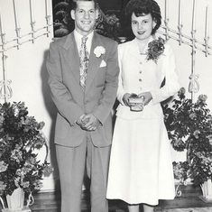 OUR WEDDING JUNE 22,1952
