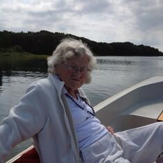 Mom on the Black Hall River, Summer 2012