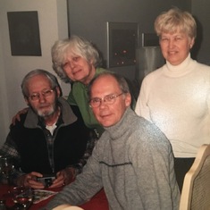 Jack & Gladys with Ed & Amy