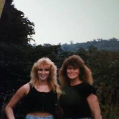 Amy & myself...Born as my neice and loved each other like sisters....Love and miss her so much!