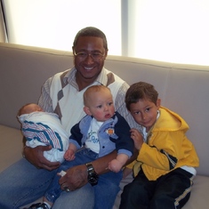 Grandson Andrae' II 10-19-,Casey James 3-1-2011 and his son Kobe born 3-20-2010 He loved his boys...