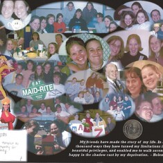 Andrea's collage she made for posse friends at graduation :)