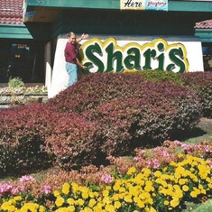 She wanted to stop at the Shari's restaurant :)