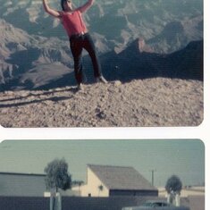 Andy and Jerry at the Grand Canyon 1975