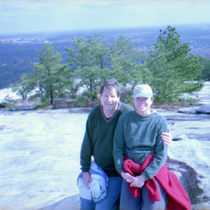 Dad and Angela, Stone Mtn, GA probably Thanksgiving 2003