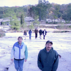 Dad and Chris, Stone Mtn, GA probably Thanksgiving 2003