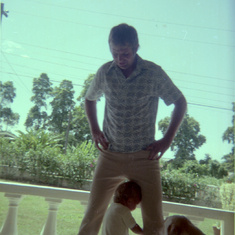 Dad and Angela, Kingston Jamaica 1974