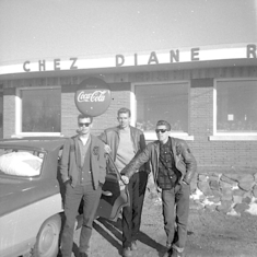 Dad and friends, before a road trip from NB to Ft. Lauderdale very early 60s
