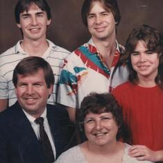 your typical Olan-Mills family portrait of the era, i think this is 1984 or 85