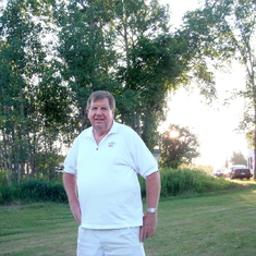 2009, back yard in Blackville, NB