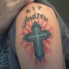 Jeffreys RIP Andrew tattoo 8-18-12