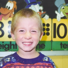 Andrew in Kindergarten