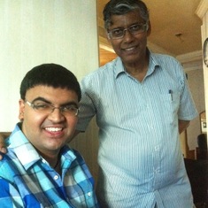 Pastor Andrew with dear brother Prakash 