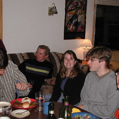 Thanksgiving party, 2000