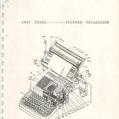 Dad's Case Study on Chinese Typewriters from the 1950s!
