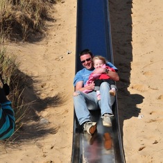 Yambuck slide, weekend in Port Fairy