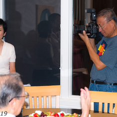 Ellie's Father 90th Birthday Celebration at Conductor Liu's Home on 2019-09-24