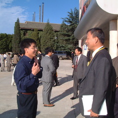 2003-10-01 石油大学百名海外石油学子学术论坛会议， 北京