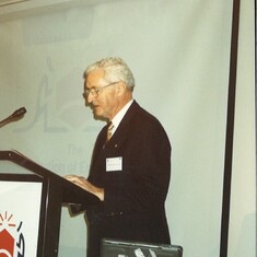 Presenting at The Institution of Engineers, Australia (now Engineers Australia)
