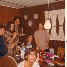 1972, Andy and Desa were 16 yrs old.  Frances, Cecelia, Paul and Lil Roy