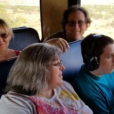Andy Freedman gang on the Verde Canyon RailRoad
